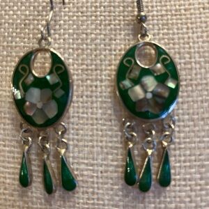 ALPACA MÉXICO SILVER ABALONE EARRINGS